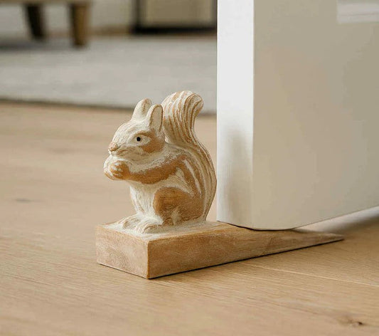 Add Character to Your Home with a Rustic Squirrel Doorstop: A Charming and Functional Decor Tip