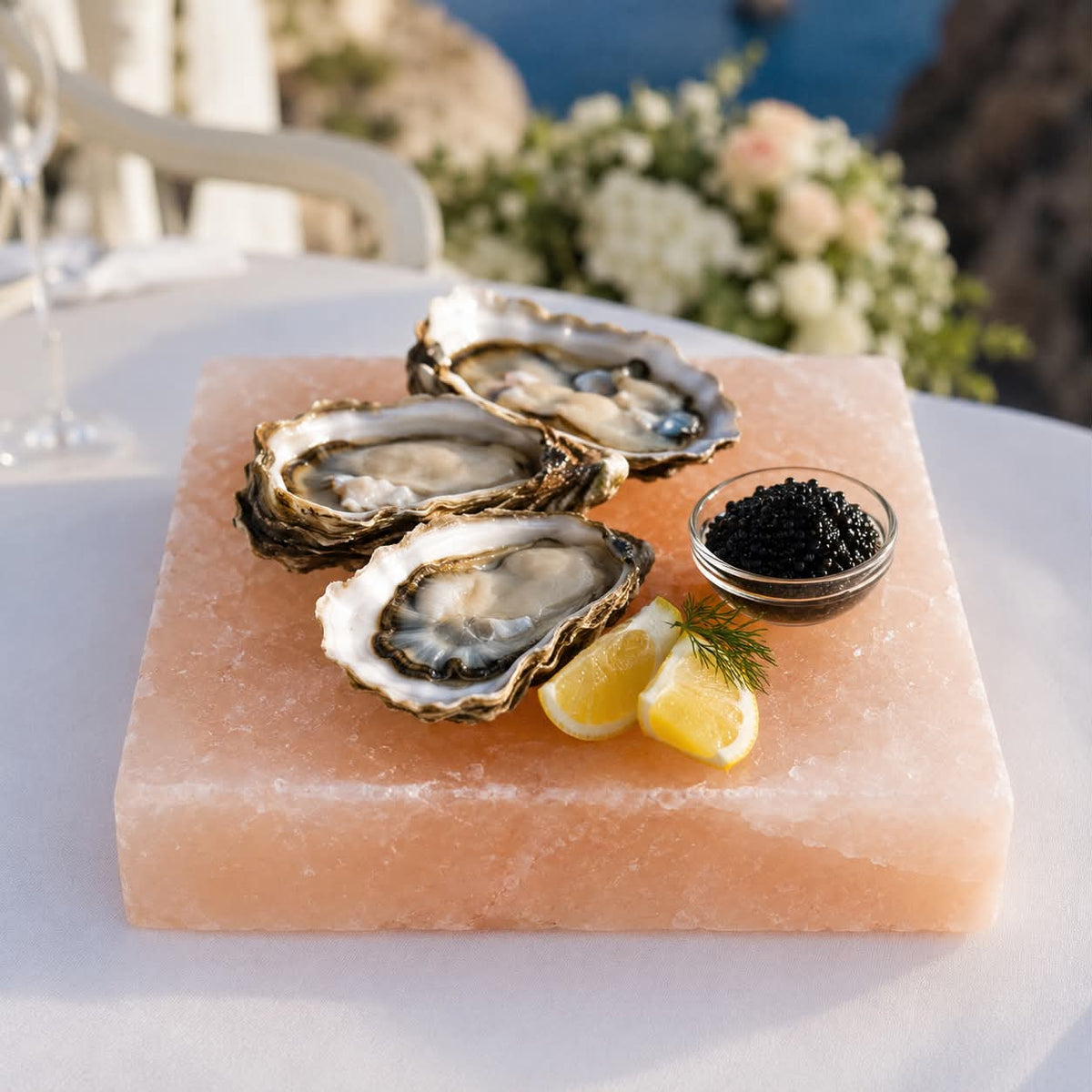 Himalayan Salt Cooking Plate - 20x20x5cm