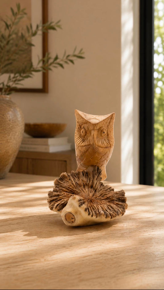 Handmade   Carving - Owl