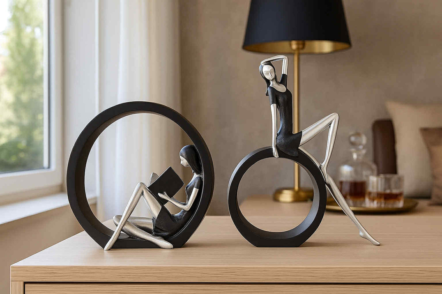 Home Decor Living Room  Art Girl