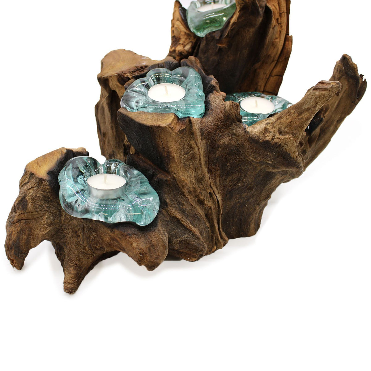 Eco-Friendly Indonesian Candle Holder