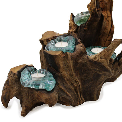 Eco-Friendly Indonesian Candle Holder