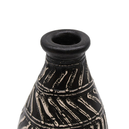 Lombok Taper Vase - Chocolate