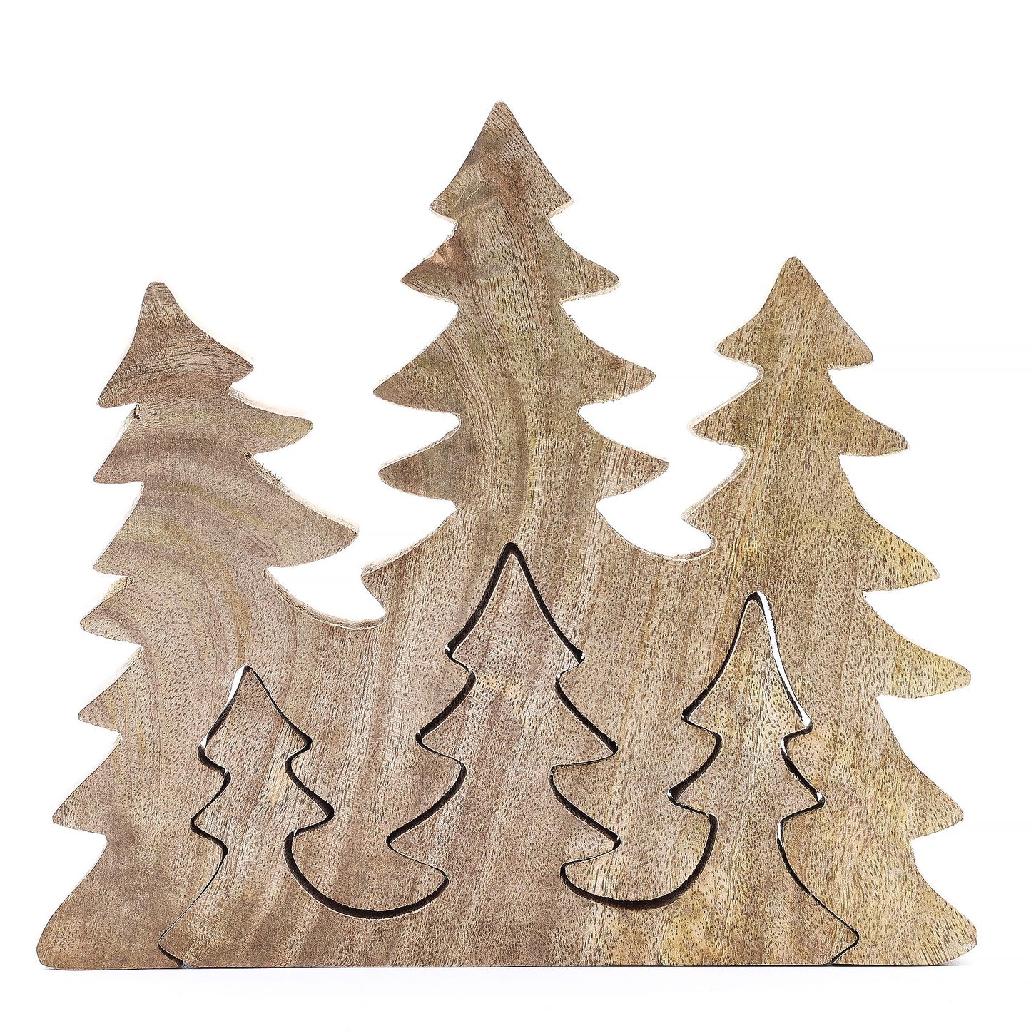 Lost in the Forrest - Christmas Wooden Decoration