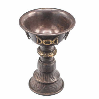 Antique Copper Goblet Decoration